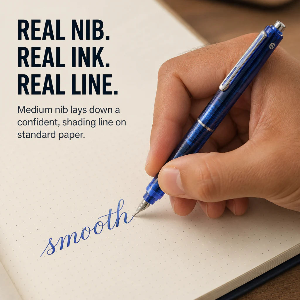 SwiftScript™ — Get Fountain-Pen Glide Without the Cap-Off Hassle - Image 3