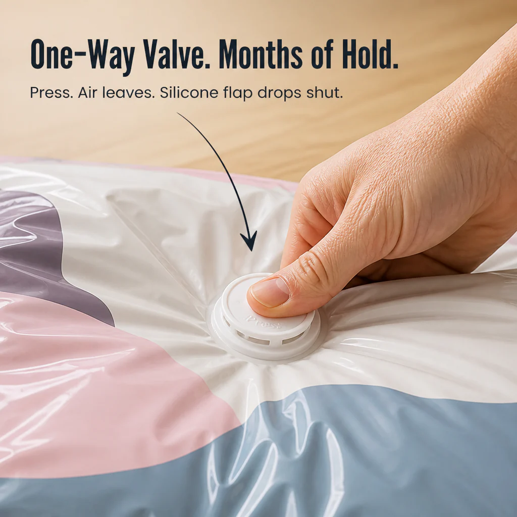 SwiftSpace™ — Compress Comforters, Coats & Bedding to a Fifth Their Size, Pump-Free - Image 3