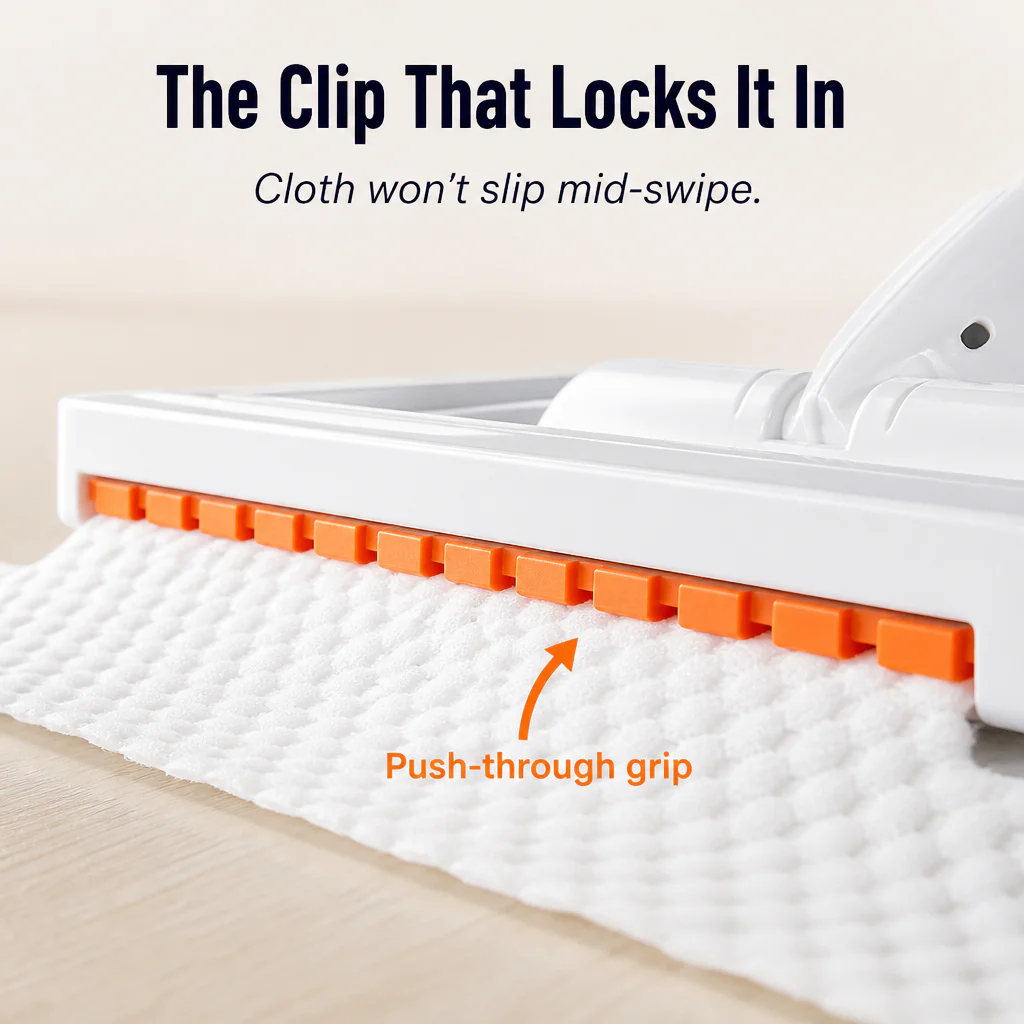 SwiftSweepPro™ — Clip Any Cloth, Sweep Any Floor, Skip the Refill Aisle for Good - Image 3