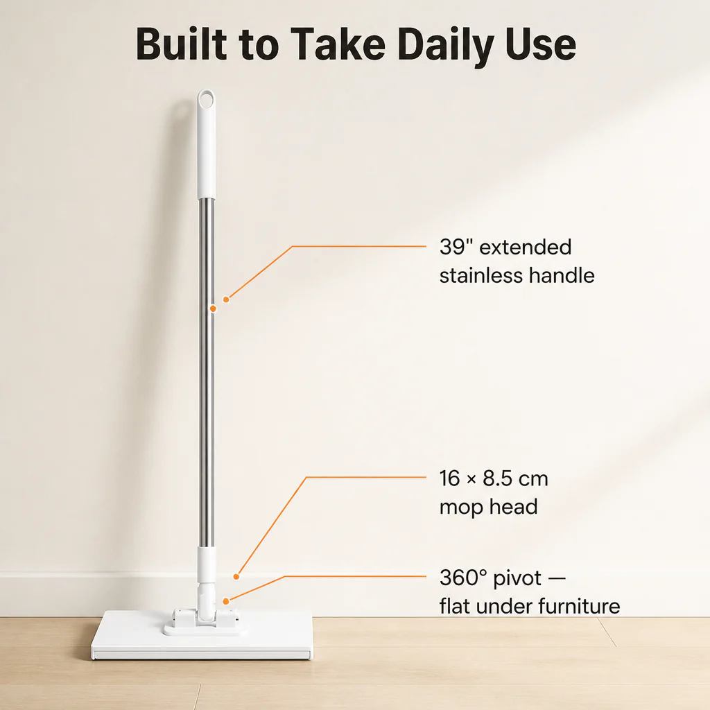 SwiftSweepPro™ — Clip Any Cloth, Sweep Any Floor, Skip the Refill Aisle for Good - Image 6
