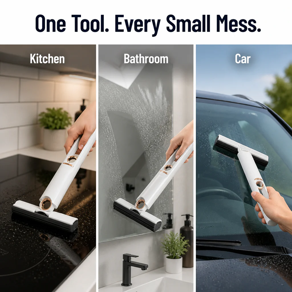 SwiftSwipe™ — Wipe Up Spills And Wring It Dry With One Hand - Image 4