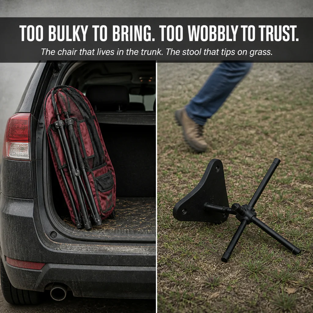 TerraSeat™ — Carry a 330 lb Seat That Folds Into Your Daypack - Image 2