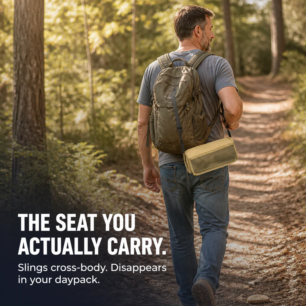 TerraSeat™ — Carry a 330 lb Seat That Folds Into Your Daypack - Image 6