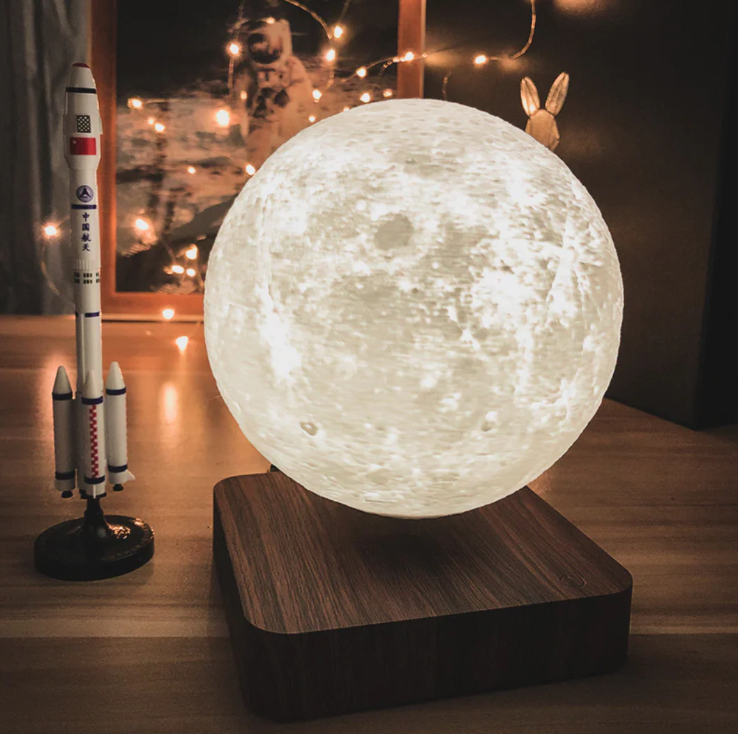 Levitating Moon & Galaxy - Image 3