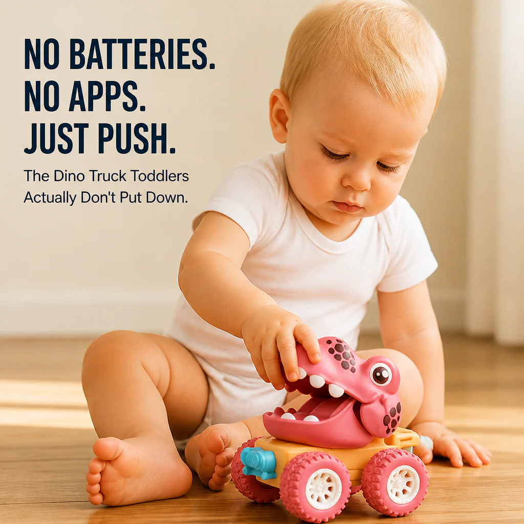 ThunderRex™ — Push, Race, and Roar with Tough No-Battery Dino Trucks