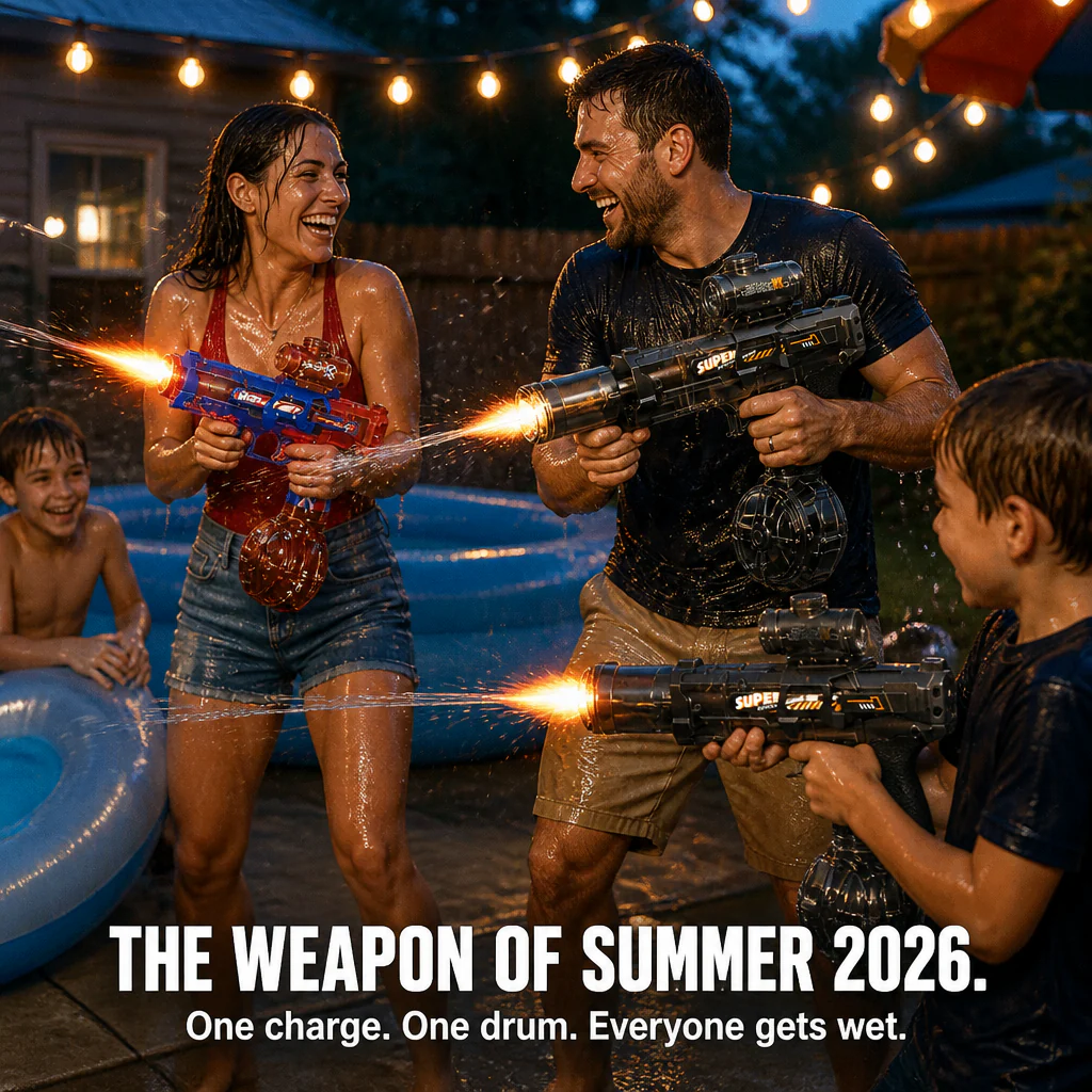 ThunderSplash™ — Drench the Backyard with Zero Pumping, USB-C Power & Muzzle-Flash Lights - Image 4
