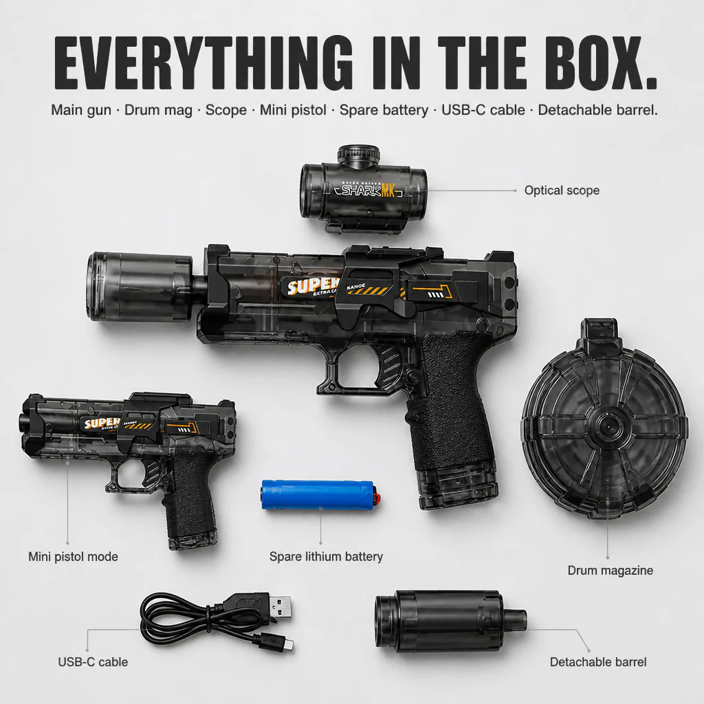 ThunderSplash™ — Drench the Backyard with Zero Pumping, USB-C Power & Muzzle-Flash Lights - Image 7