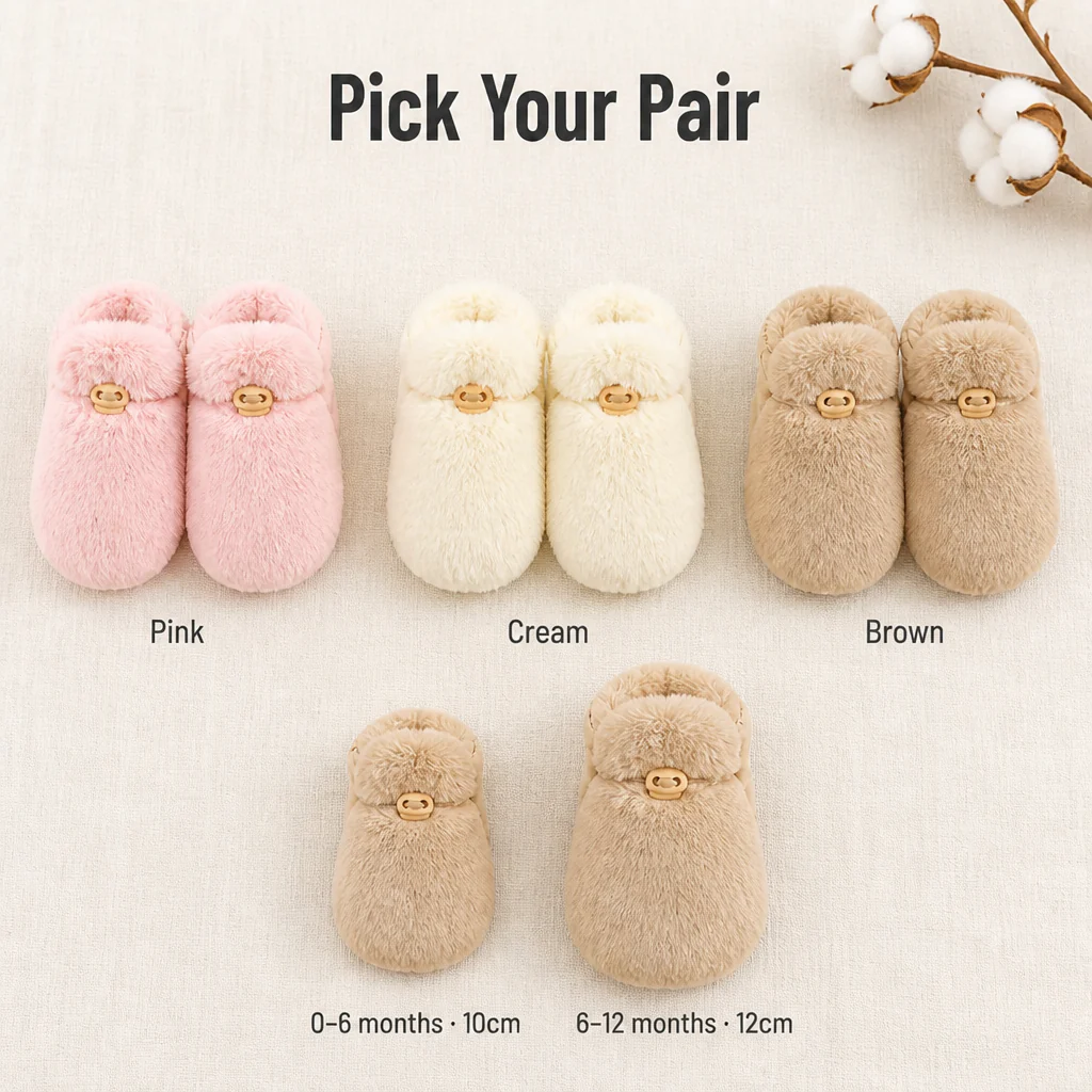 TinyTreadz™ — Cozy Up Tiny Feet With Plush Booties That Actually Stay On - Image 7