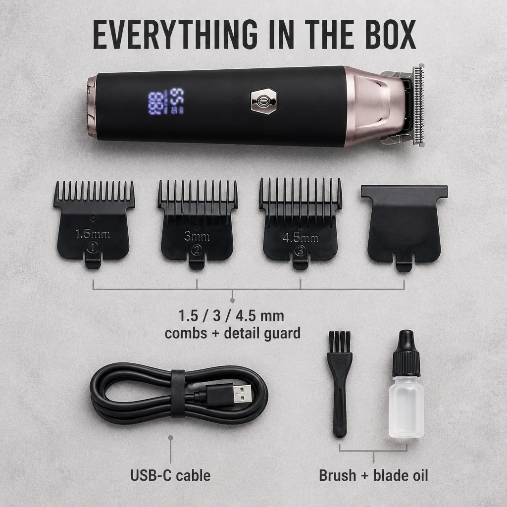 TitanEdge™ — Cut Pro Fades At Home Without Mid-Cut Battery Deaths - Image 4