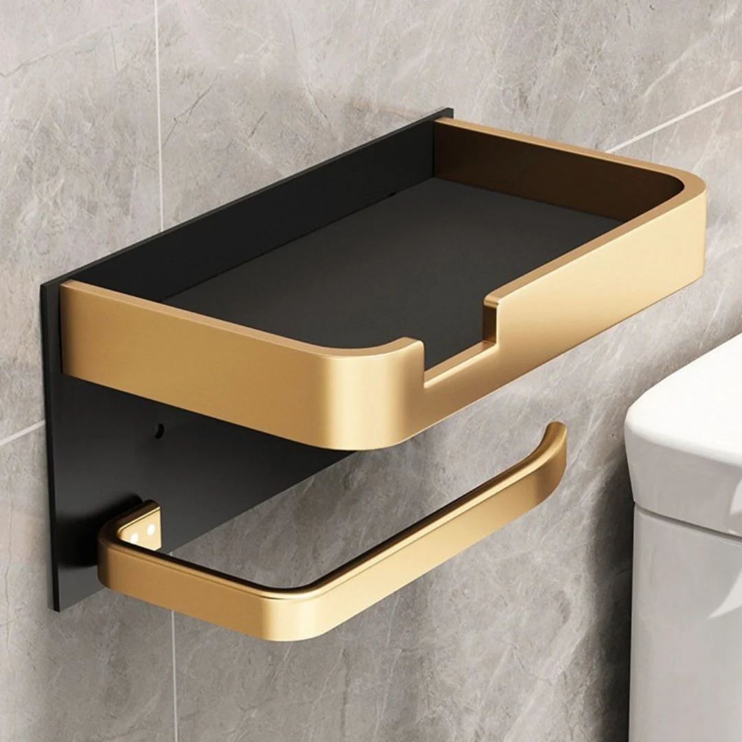 Toilet Paper Rack | Wall Mounted | Metal Dispenser | BathLine - Image 3