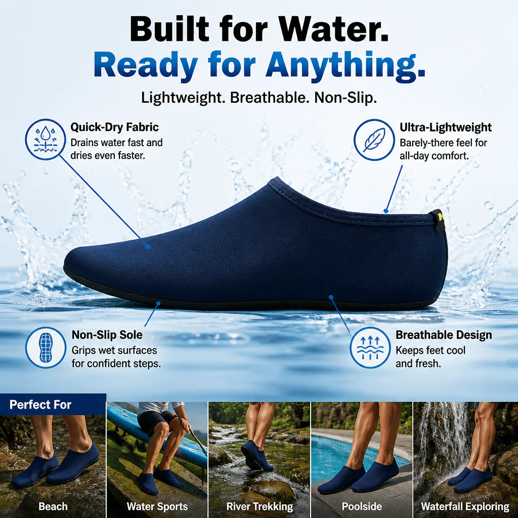 TorrentTrek™ — Slip On, Grip Wet Rock, and Skip the Soggy Sneakers - Image 12