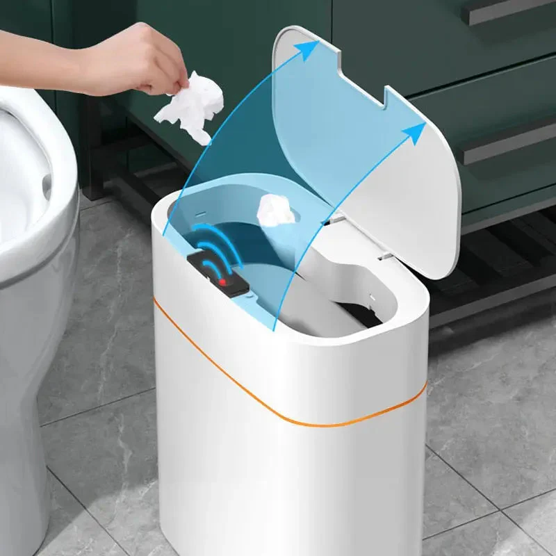 Touchless Sensor Trash Can 13L - Image 4