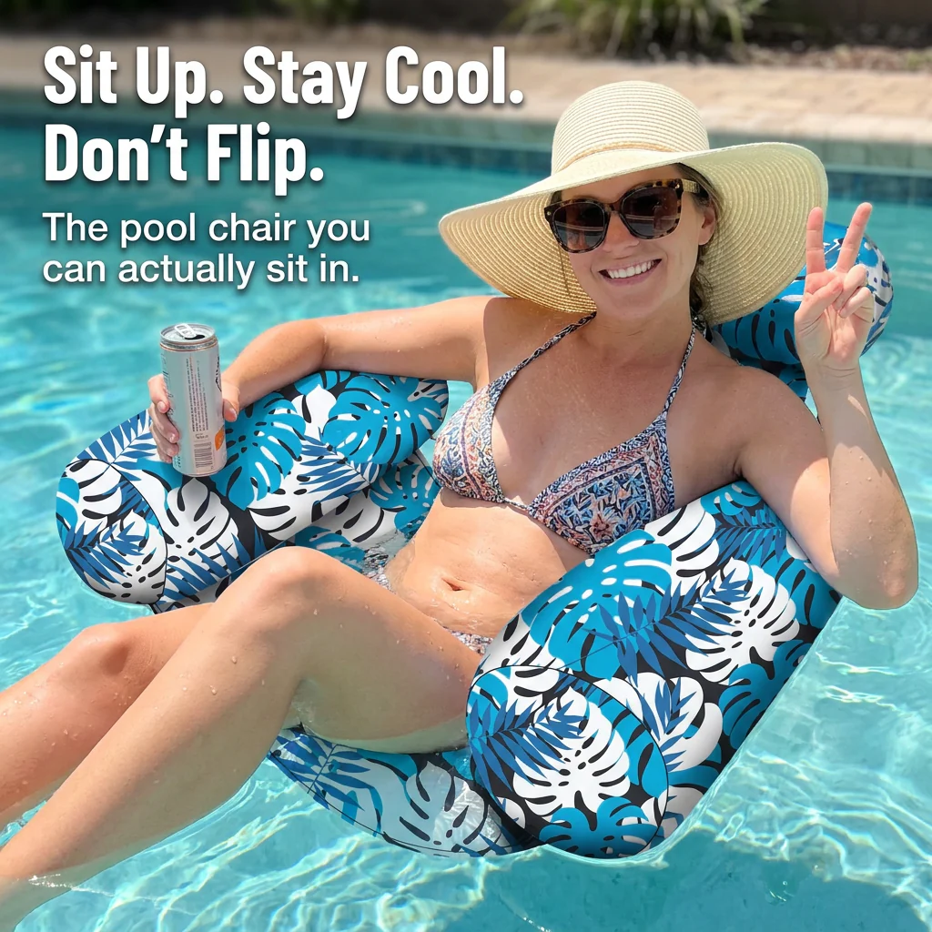 TripleDrift™ — Float Like a Lounge Chair, Not a Flat Pool Raft