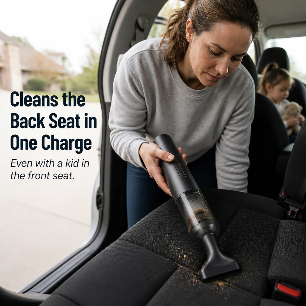 TurboSweep™ — Vacuum and Blow Clean Your Whole Car in One Charge - Image 4
