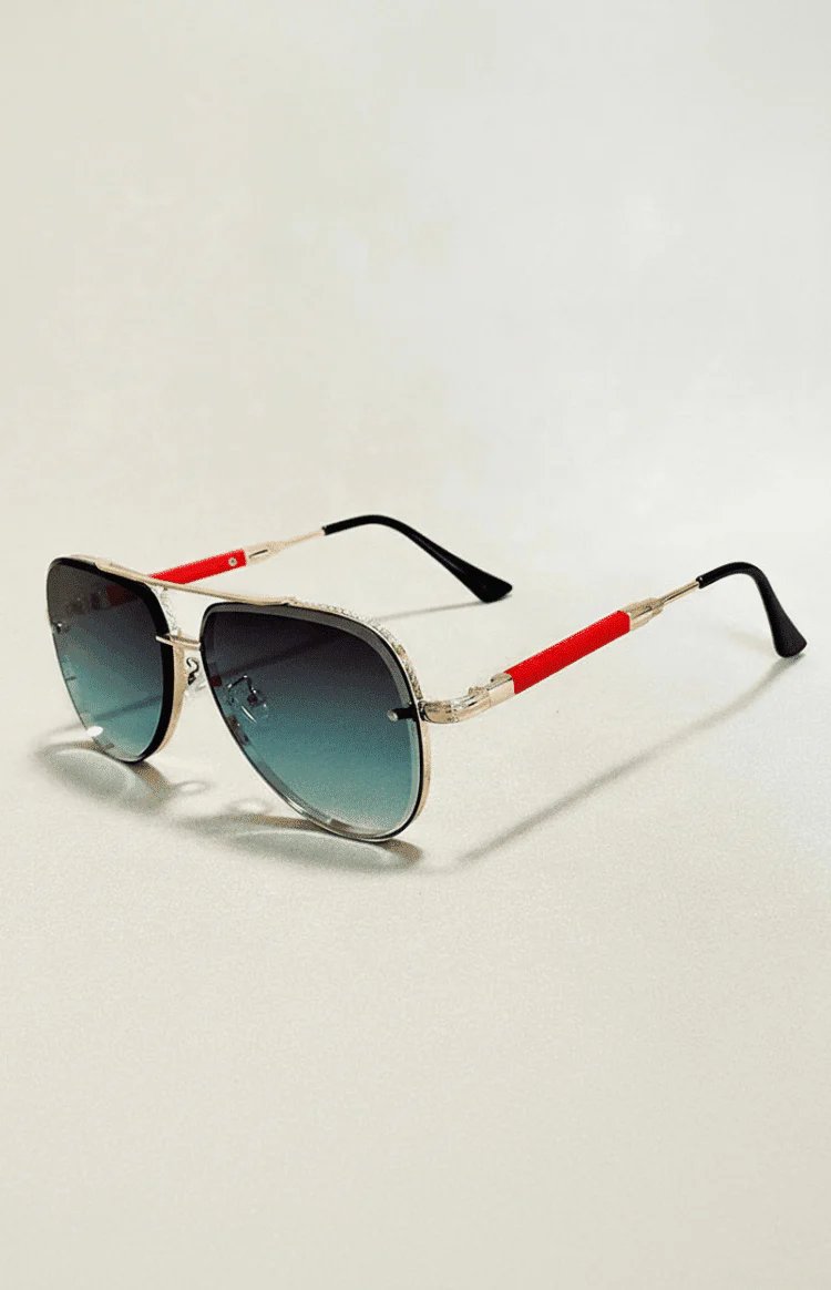 UV400 Anti-Glare Aviator Sunglasses