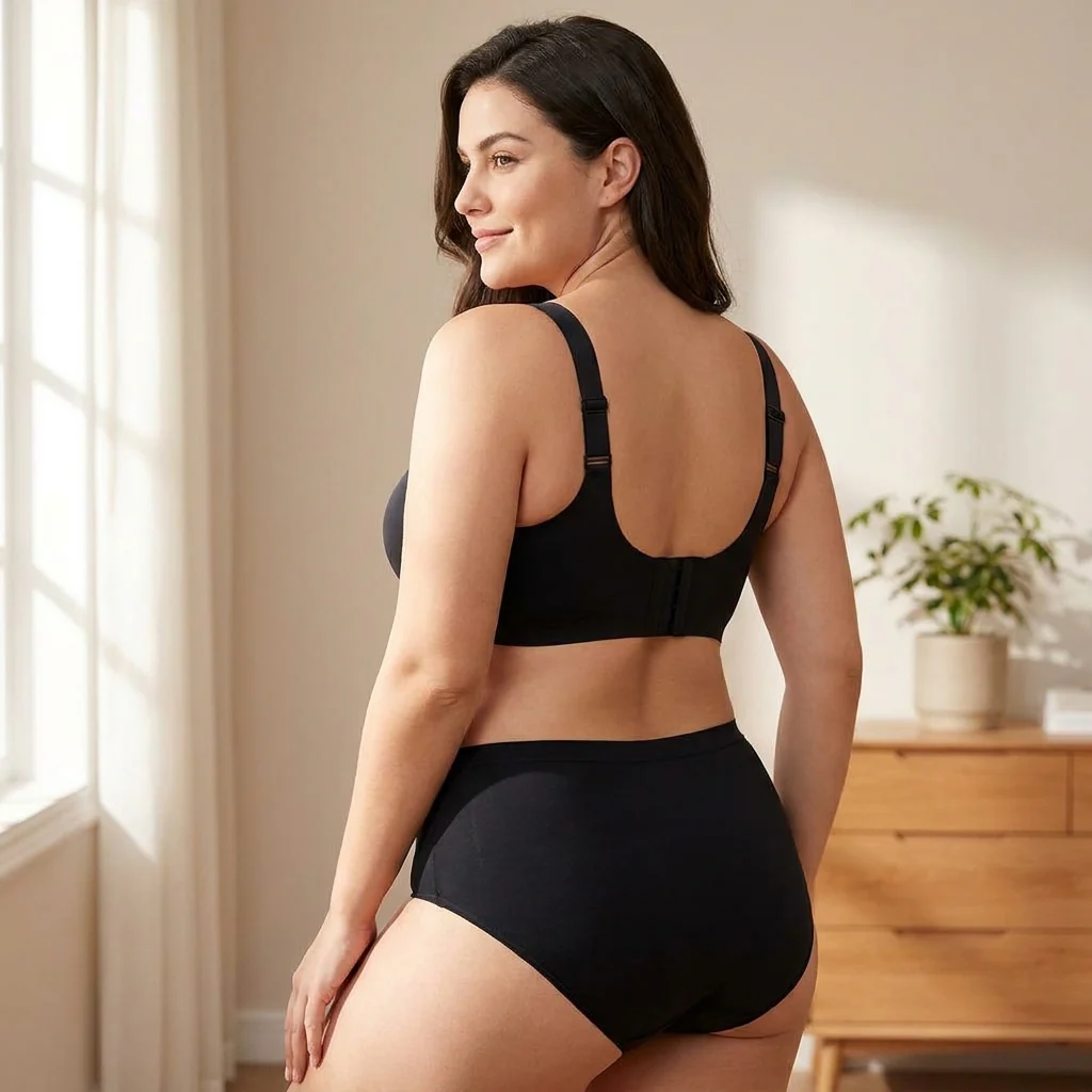 VelariaContour™ – Seamless Wireless Support Bra for Fuller Busts - Image 7