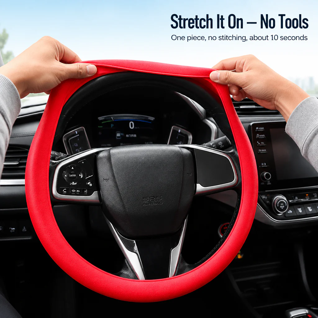 VelociaGrip™ — Wrap Your Wheel in Soft, No-Slip Grip That Beats Summer Heat - Image 3