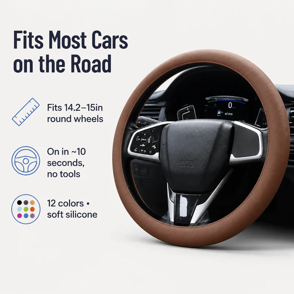 VelociaGrip™ — Wrap Your Wheel in Soft, No-Slip Grip That Beats Summer Heat - Image 8