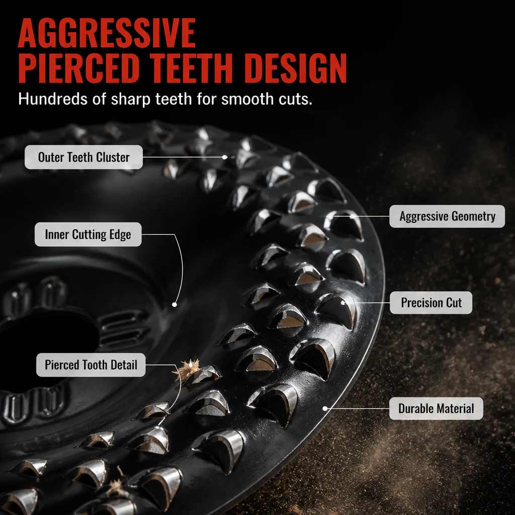 VeloCraft™ — Carve, Shape & Hog Wood Twice As Fast On Any 5″ Grinder - Image 3