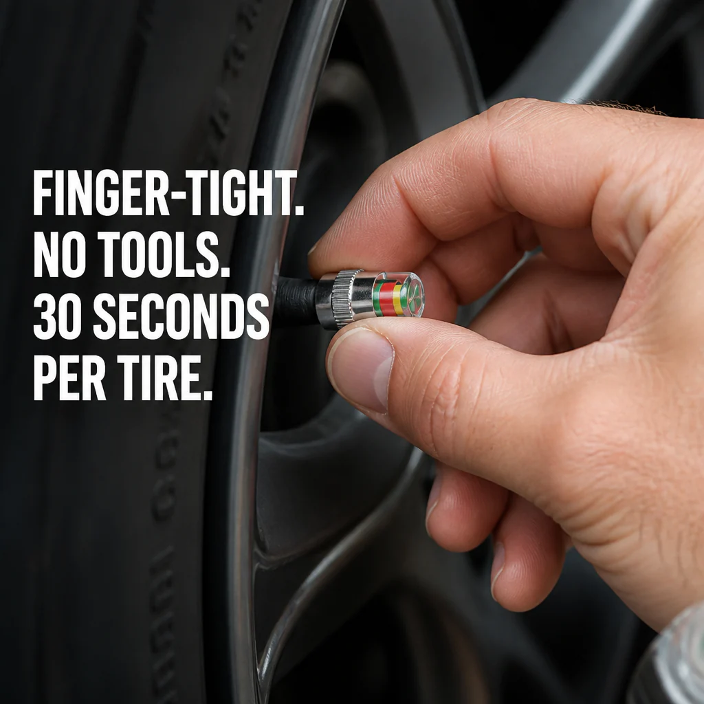 VeloGuard™ — Catch Low Tire Pressure at a Glance Before Every Drive - Image 5
