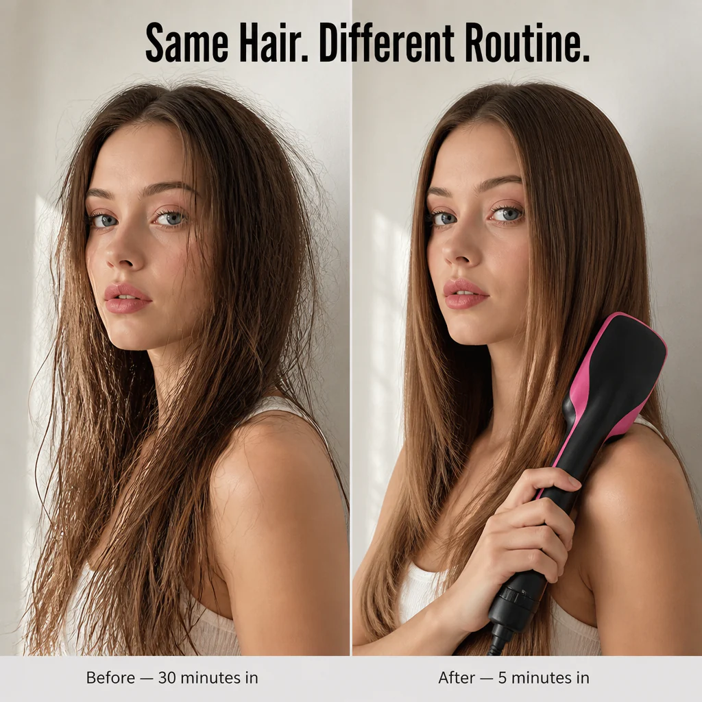 VeloSmooth™ — Cut Your Morning Hair Routine to One Tool, One Pass - Image 4