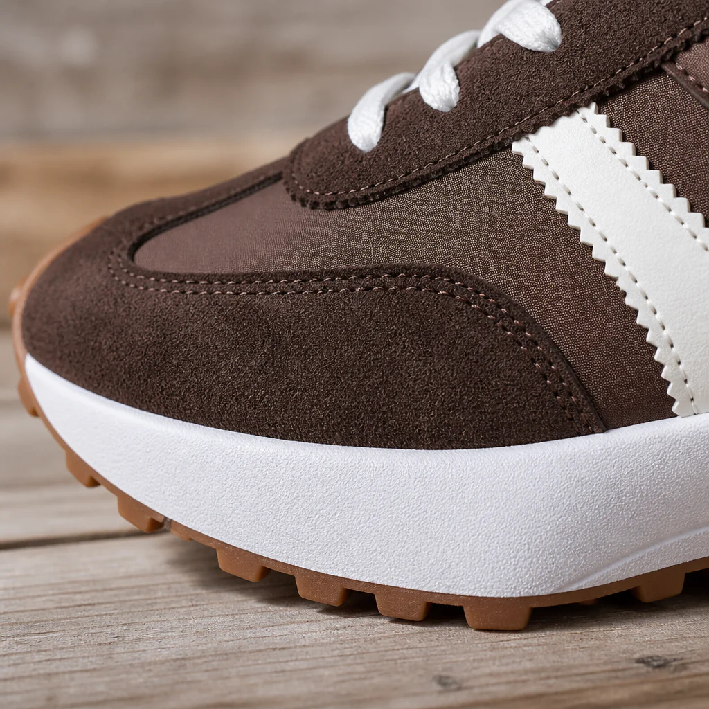 VelouraStep™ – Retro Platform Sneakers with Cushioned Comfort Sole - Image 5