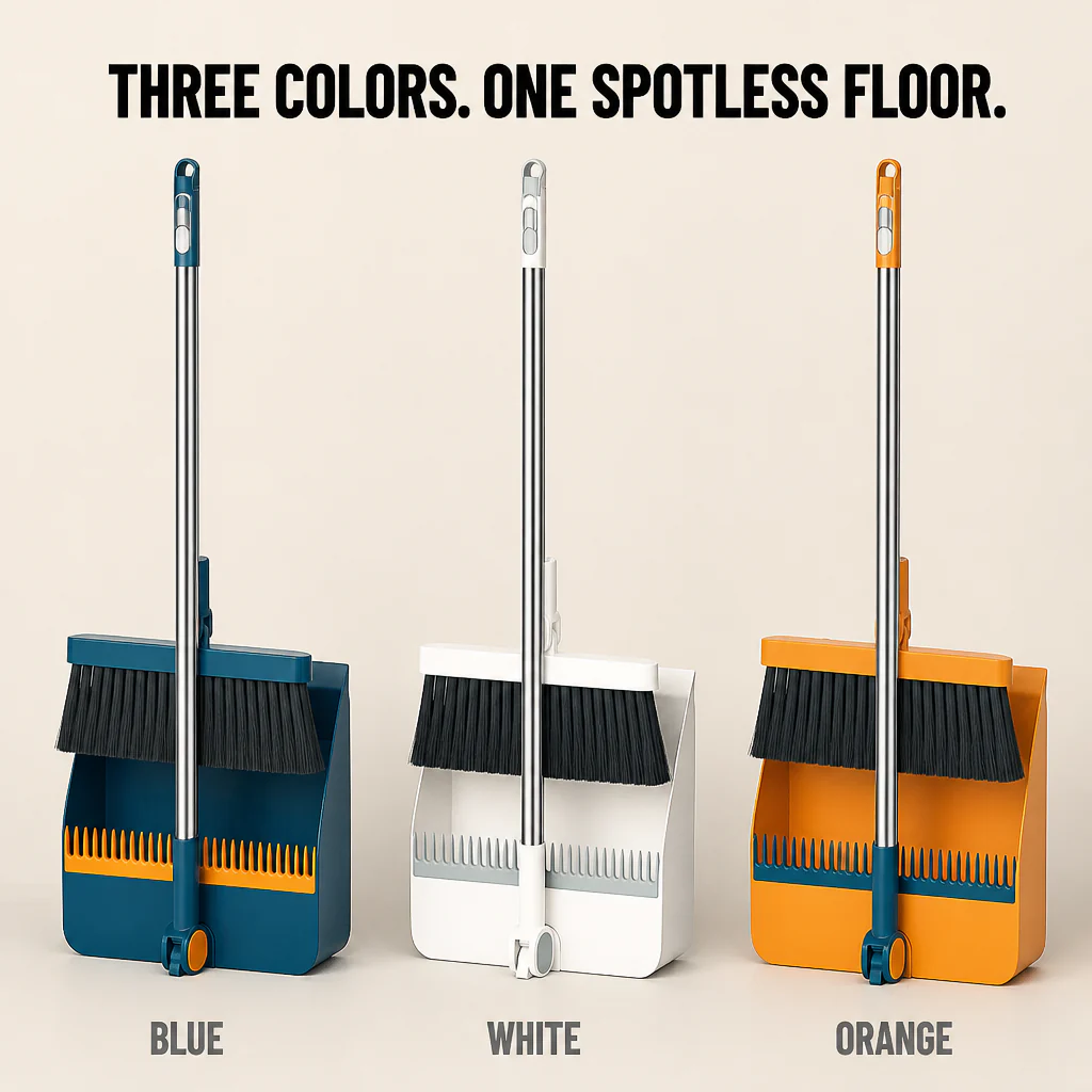 Velurro™ Shovel & Brush Set — Sweep Under Sofas and Strip Pet Hair Off Hands-Free - Image 9