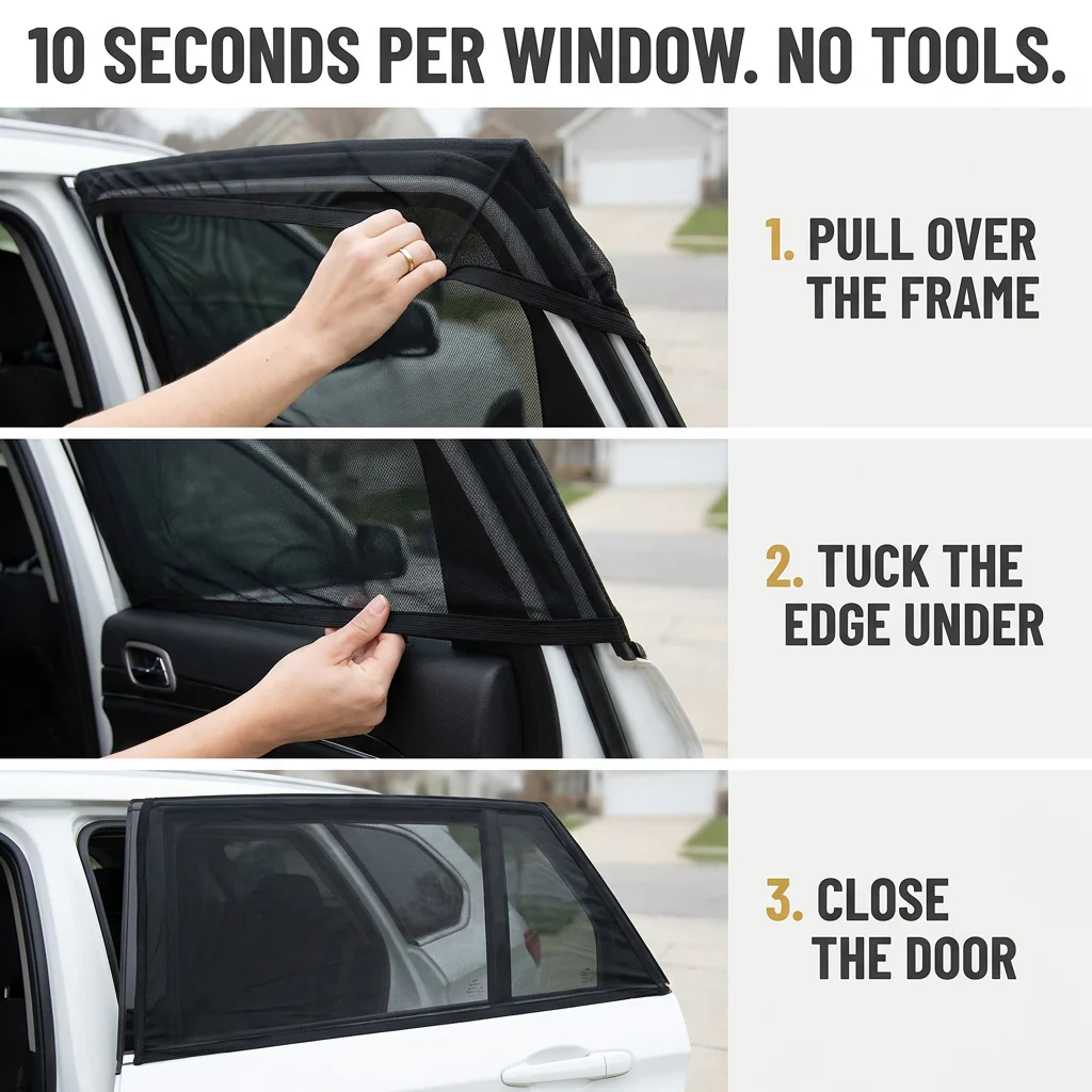 VentiShade™ — Slip Over the Door, Block the Sun, Keep the Breeze - Image 4