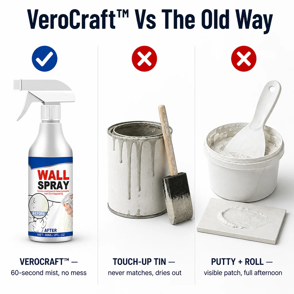 VeroCraft™ — Cover Crayon, Cracks & Scuffs Without Repainting the Wall - Image 6