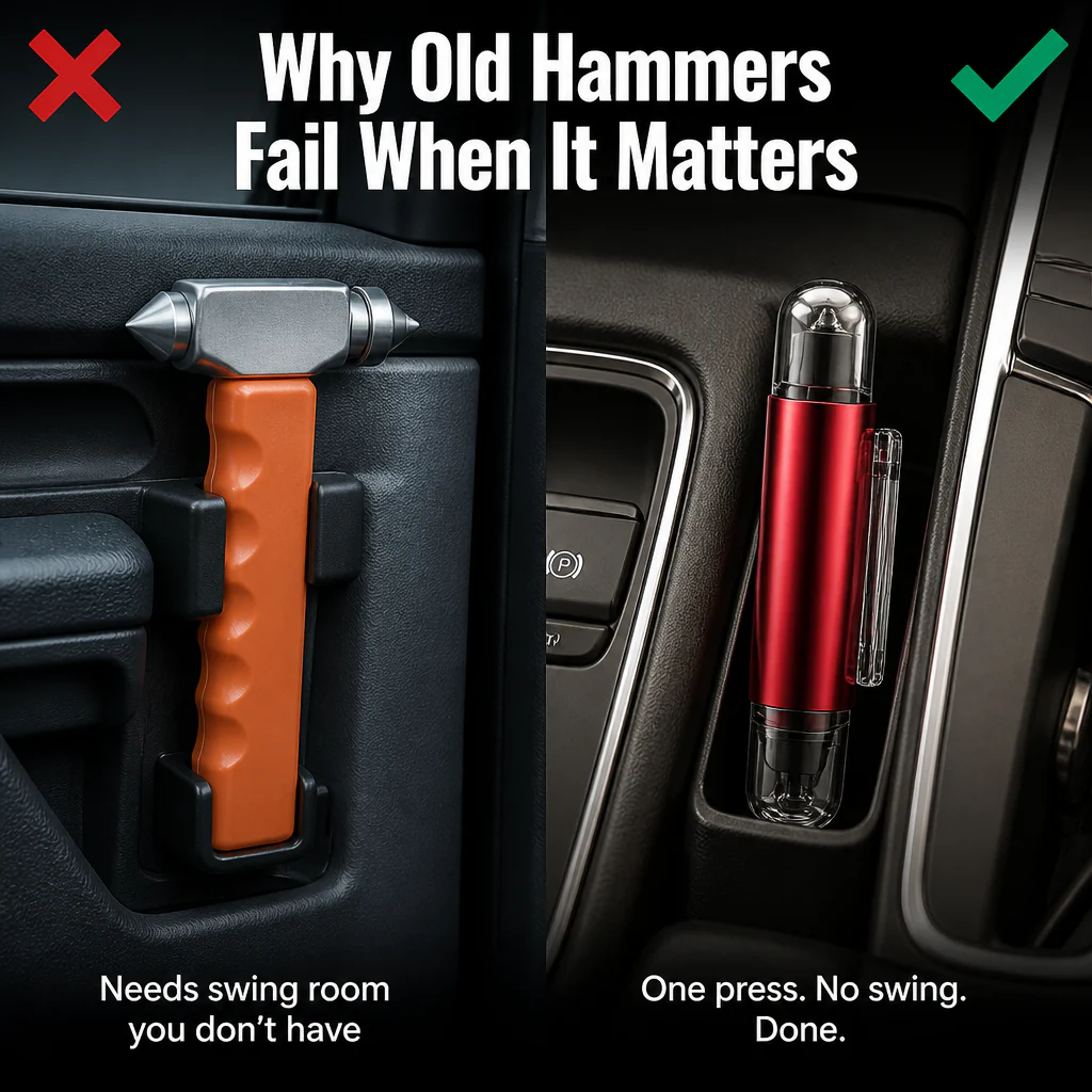 VeroGuard™ — Press Once to Shatter Glass and Cut Your Seatbelt Free - Image 7