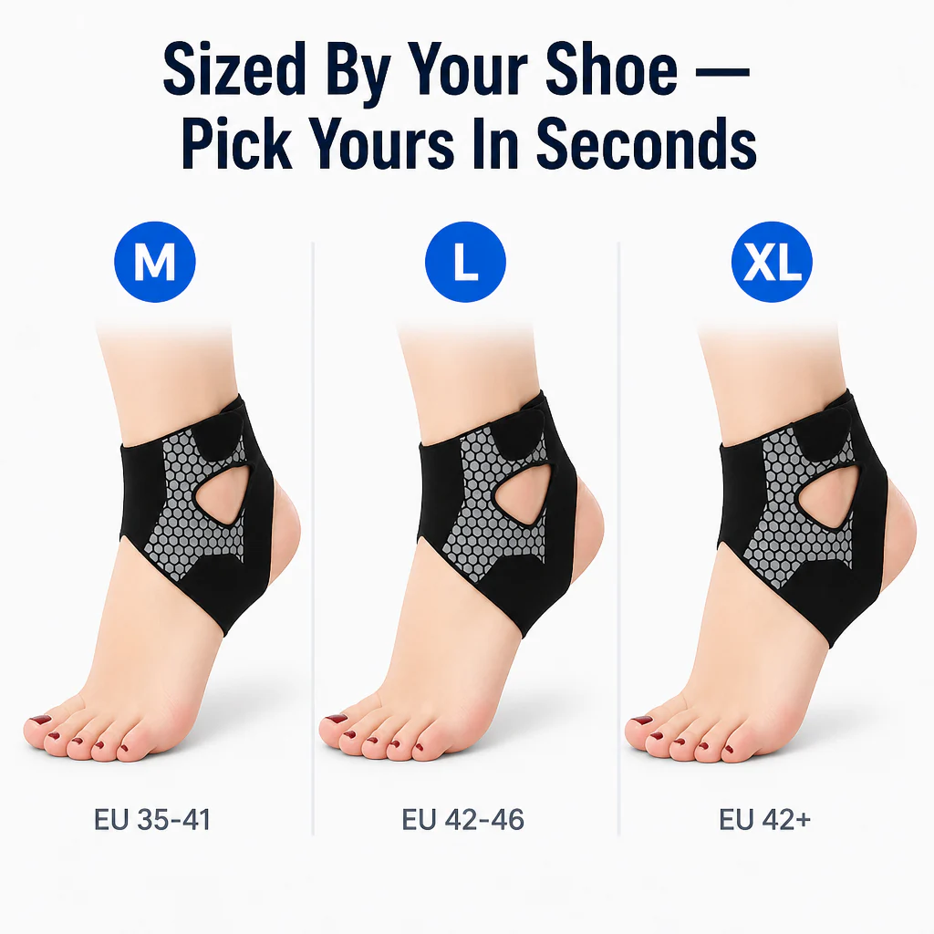 VeroGuard™ Ankle Brace — Stop Rolling Wobbly Ankles With Slim Honeycomb Compression - Image 8