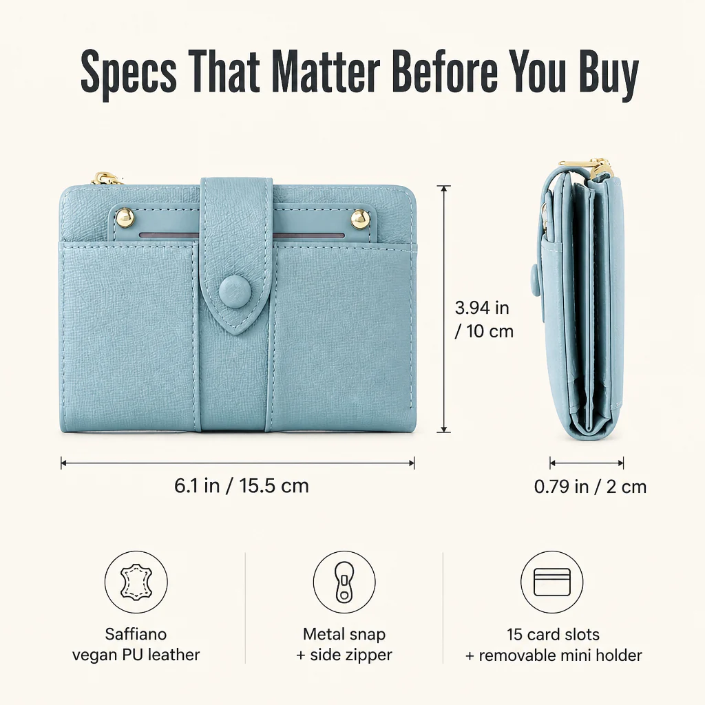 VeroLuxe™ — Fit 15 Cards Without Bulking Up Your Smallest Bag - Image 7