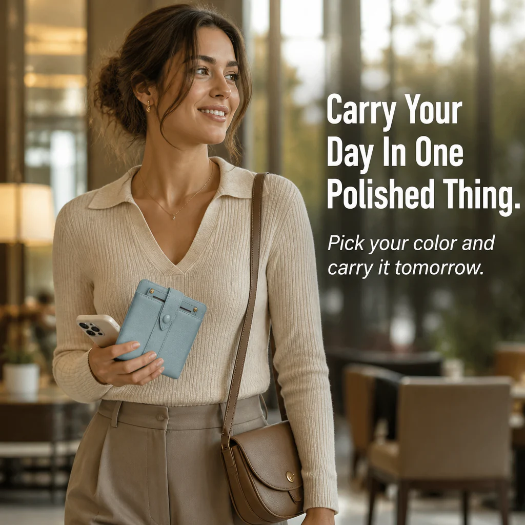 VeroLuxe™ — Fit 15 Cards Without Bulking Up Your Smallest Bag - Image 8