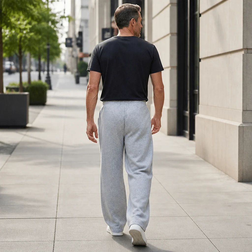 VeroStride™ – Relaxed-Fit Drawstring Lounge Pants with Side Pockets - Image 8
