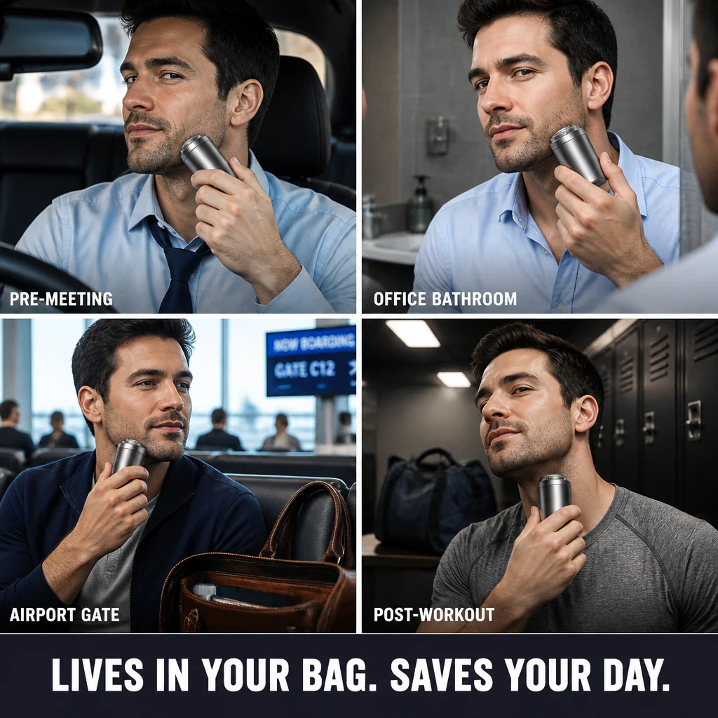 VersaSmooth™ — Erase 5 O'Clock Shadow in 60 Seconds, Mirror Optional - Image 4