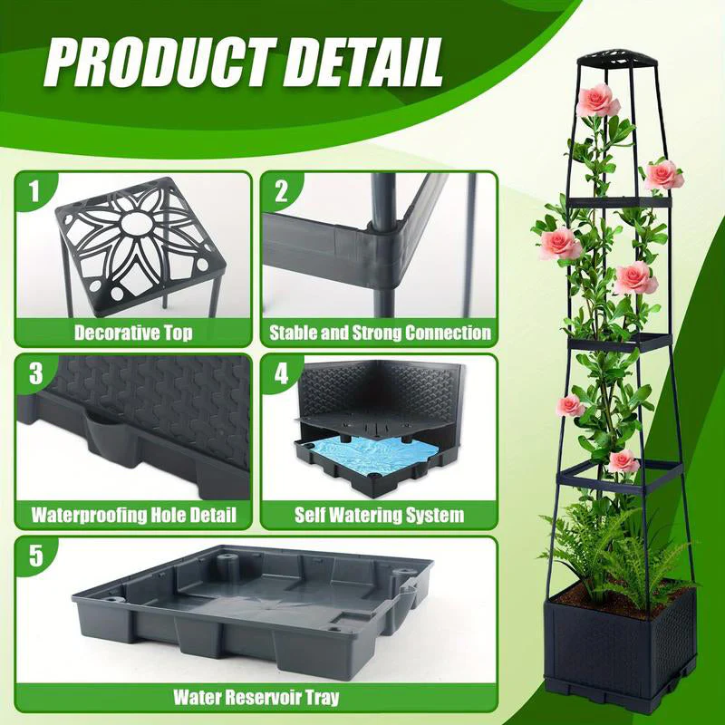 VertiBloom™ Tower — Transform Your Space into a Lush, Sky-High Garden Oasis - Image 7