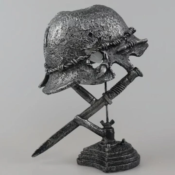 Vintage Helmet Lamp - Illuminate Your Home with Historical Charm - Image 13