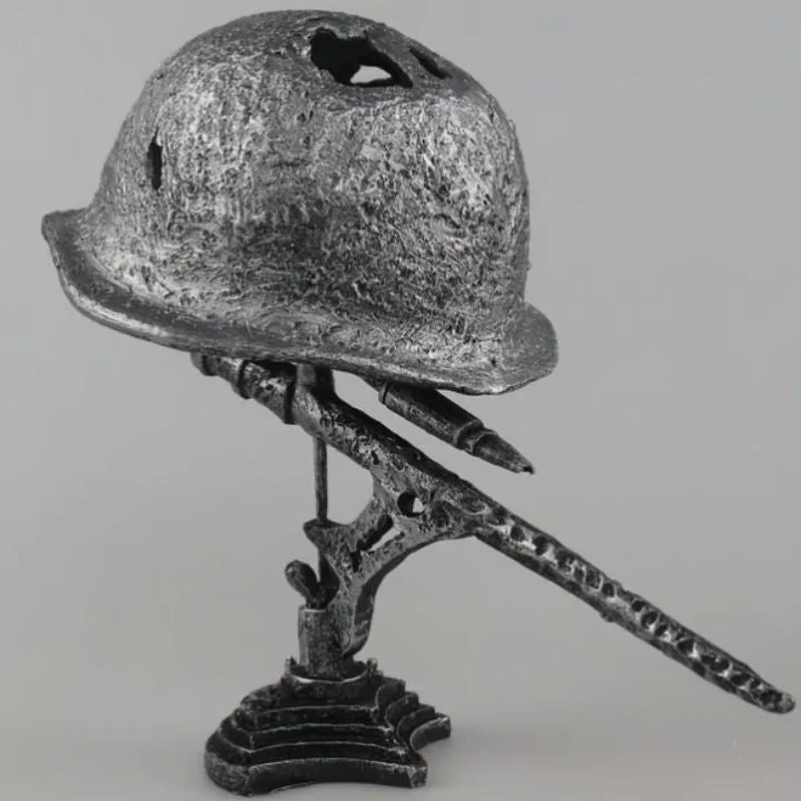 Vintage Helmet Lamp - Illuminate Your Home with Historical Charm - Image 14