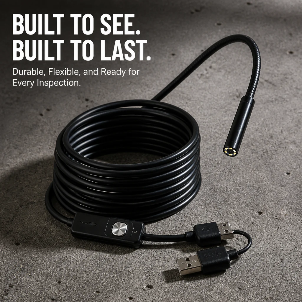 VisionPro™ Ultra HD Waterproof Endoscope — Spot Every Hidden Flaw with Rock-Solid Clarity and Durability - Image 4