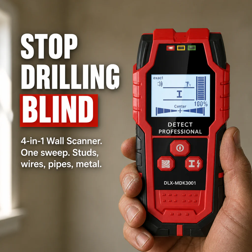 VisiTrace™ — Spot Studs, Wires & Pipes Before You Drill a Single Hole