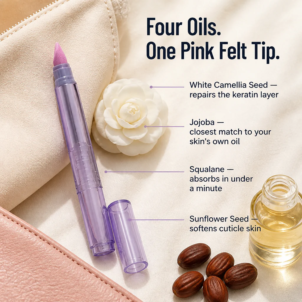 VitaNail™ — Rebuild Post-Gel Nails With This 3-in-1 Buffer Oil Pen - Image 4