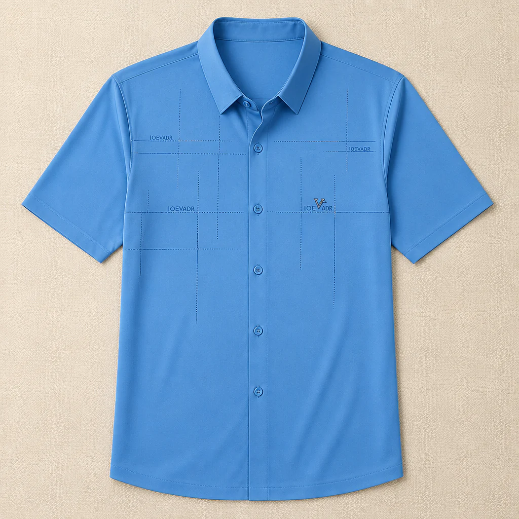 Maxon™ – Wrinkle-Free Stretch Short-Sleeve Button-Down Shirt - Image 8