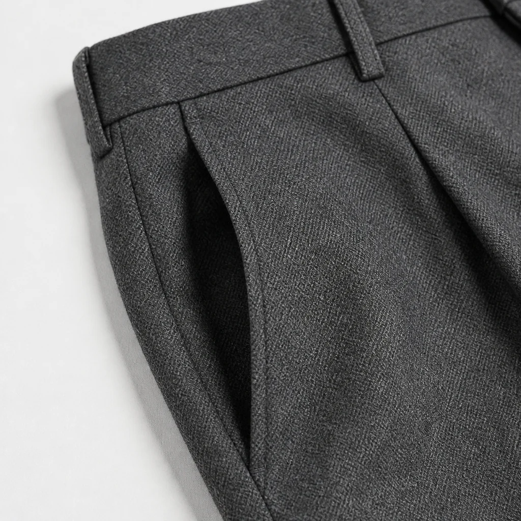 Roven™ – Tailored Wide-Leg Men's Trousers with Deep Slant Pockets - Image 6
