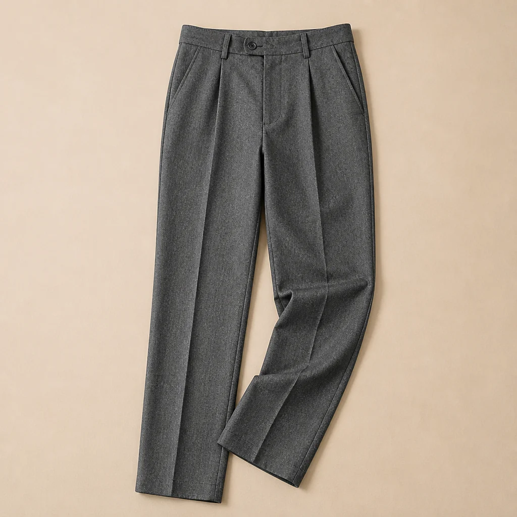 Roven™ – Tailored Wide-Leg Men's Trousers with Deep Slant Pockets - Image 9
