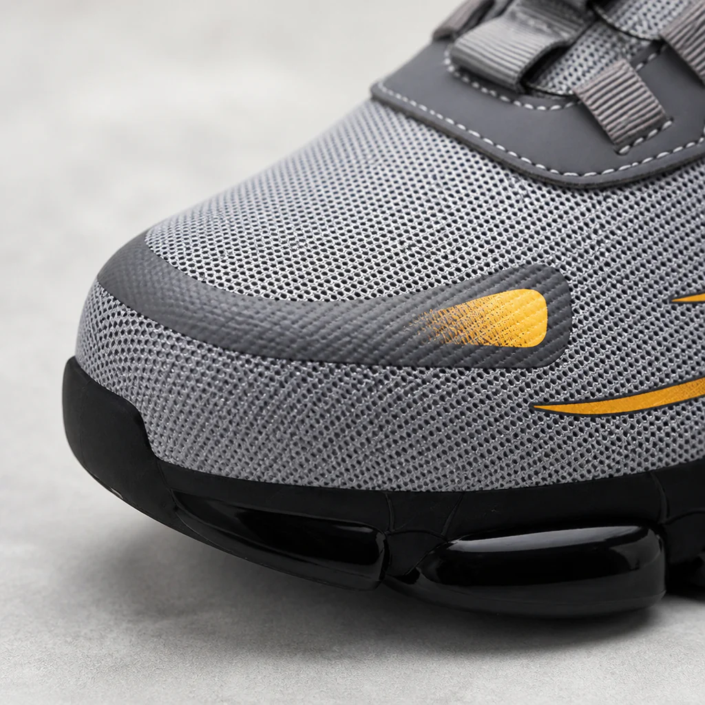 VivaStride™ – Steel-Toe Work Sneakers with Quick-Twist Lacing System - Image 5