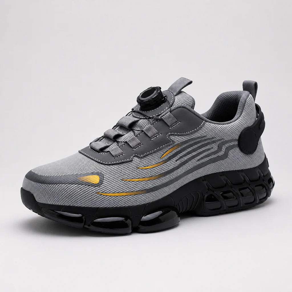 VivaStride™ – Steel-Toe Work Sneakers with Quick-Twist Lacing System - Image 7