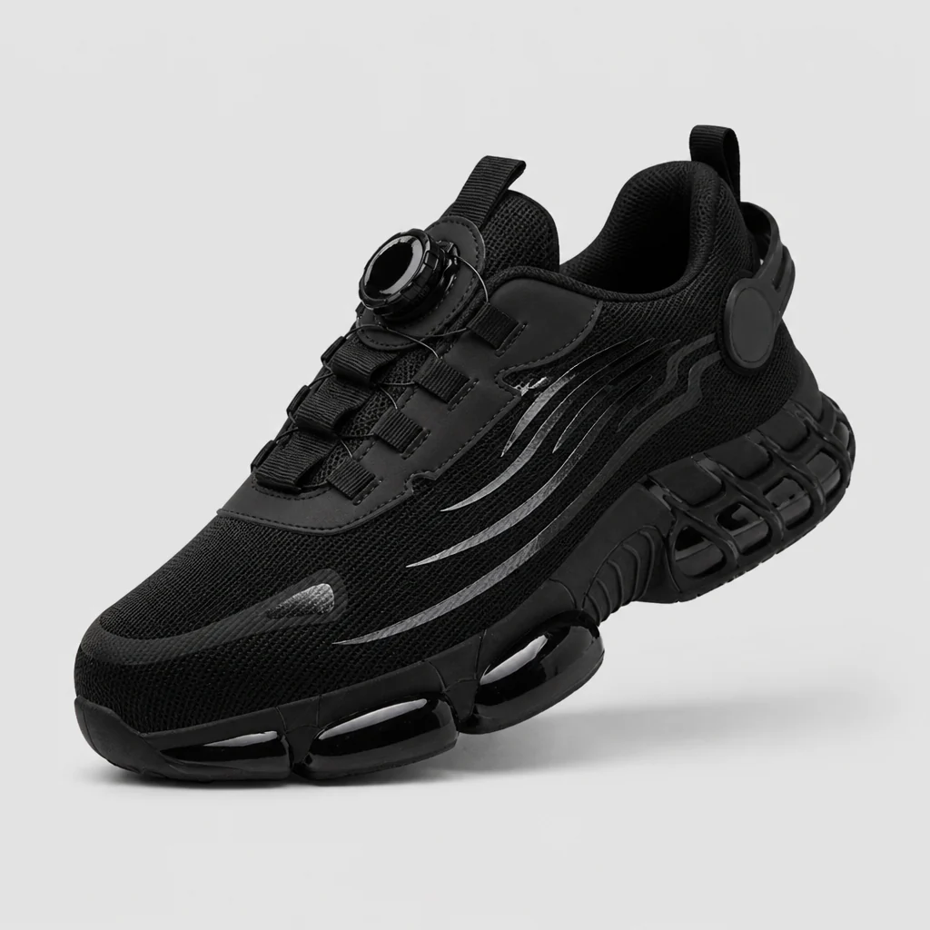 VivaStride™ – Steel-Toe Work Sneakers with Quick-Twist Lacing System - Image 8