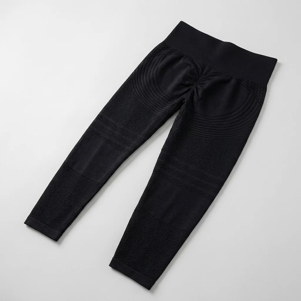 VivaWave™ – High-Waist Seamless Sculpting Compression Leggings with Scrunch Lift - Image 11