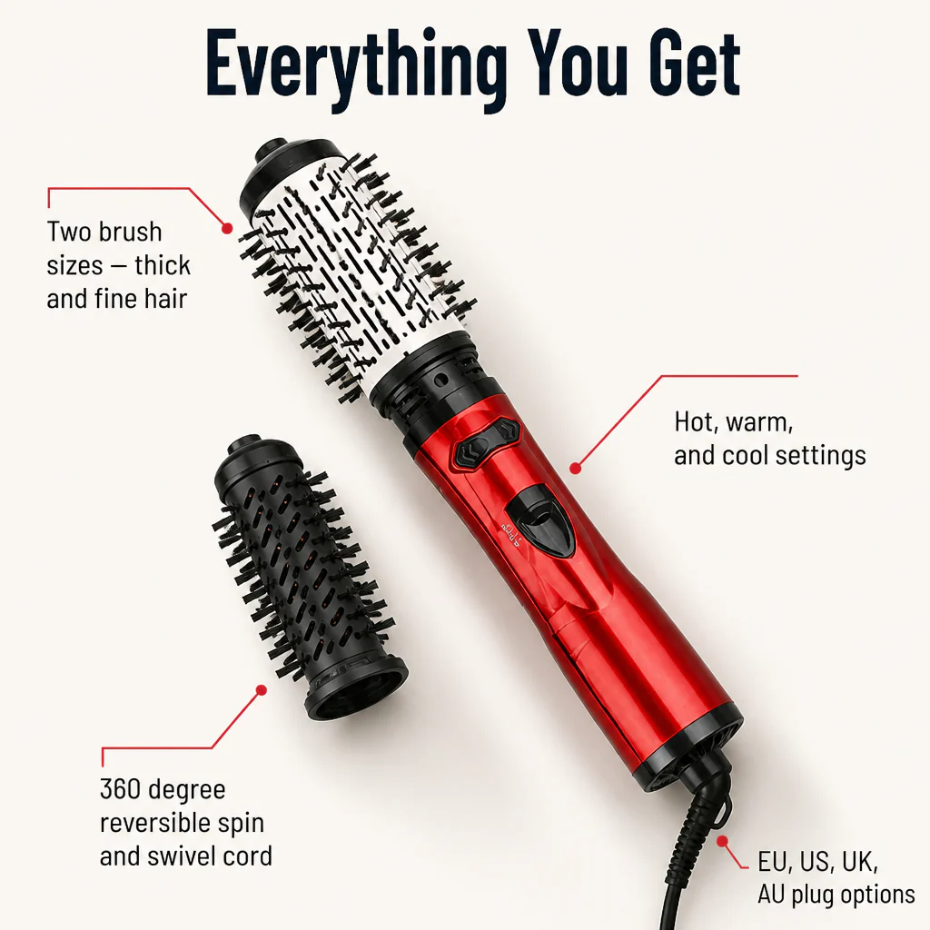 VivoLuxe™ — Curl, Dry & Add Volume in One Pass Without the Tangle - Image 2