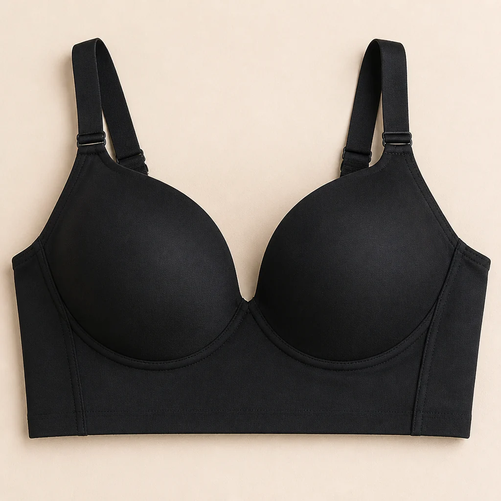 VivreLux™ – Longline Back-Smoothing Push-Up Bra with Full Coverage - Image 3